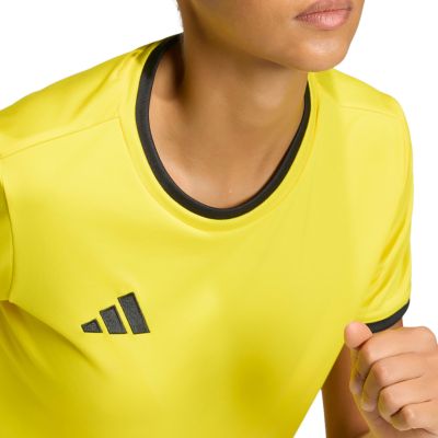 4. adidas Entrada 26 Jersey Women's T-Shirt Yellow JZ2493