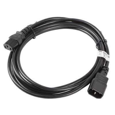 2. LANBERG POWER CABLE EXTENSION C13 -> C14 VDE, 3M