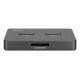 16. USB-C 3.2 Gen2 Docking Station for M.2 Duo NVMe and SATA SSDs (max. 2x 4 TB) with SD-Express 7.1 Card Reader (max. 2 TB), Black