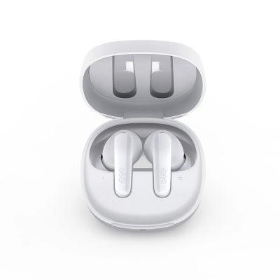 2. QCY T13X In-Ear Headphones with ENC IPX5 Bluetooth 5.3 - White