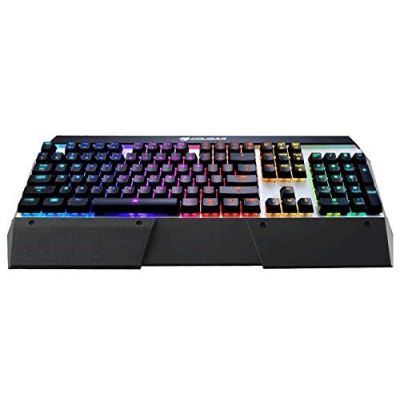 COUGAR CGR-WM1MB-ATR Gaming Keyboard USB QWERTY English Aluminum, Black