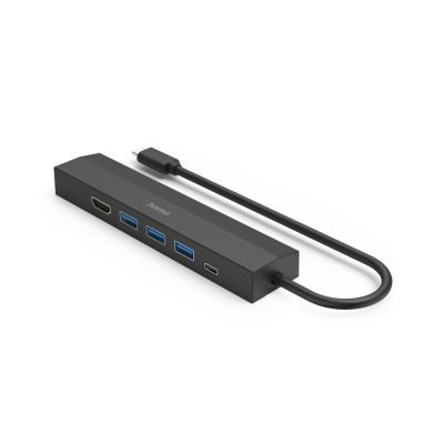 7. Hama 00200144 USB 3.2 Gen 1 (3.1 Gen 1) Type-C Hubs and Hubs 5000 Mbit/s Black