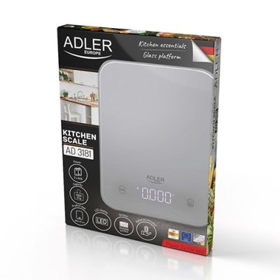 4. ADLER AD 3181 kitchen scale gray