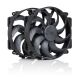 NOCTUA 140mm fan NF-A14x25r G2 PWM Sx2 PP chromax black