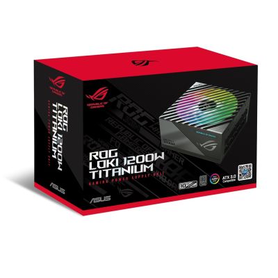21. ASUS ROG -LOKI-1200T-SFX-L-GAMING power supply module 1200 W 20+4 pin ATX Black, Silver