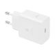 2. Samsung T4511 PD 45W Charger with USB-A / USB-C 5A Cable, White