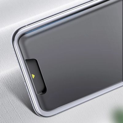 7. Baseus self-adhesive card case for phone documents gray (ACKD-B0G)