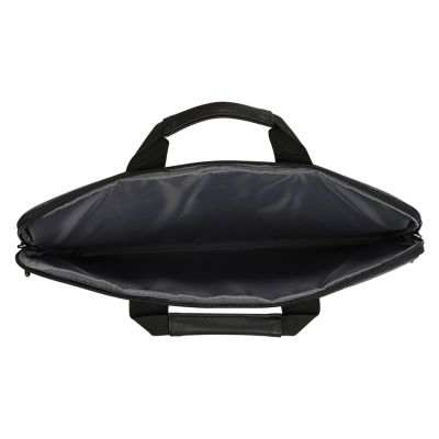 3. Wozinsky WTL-15 15.6" Laptop Bag with Handle and Metal Zipper - Gray