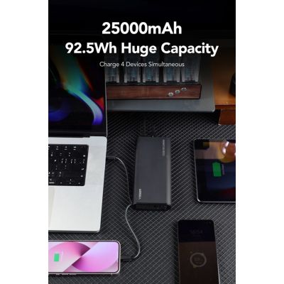 10. VEGER TC130 Power Bank Lithium-Ion (Li-Ion) 25000 mAh Black