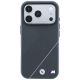 3. BMW M Tire Track with Silver Line MagSafe Case for iPhone 18 Pro / 17 Pro - Dark Gray