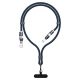 Dudao L20Max 65W 4-in-1 Cable with Lanyard USB-C to USB-C with Lightning and USB-A Adapters - Blue
