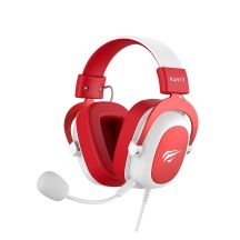 Havit H2002d gaming headphones white/red