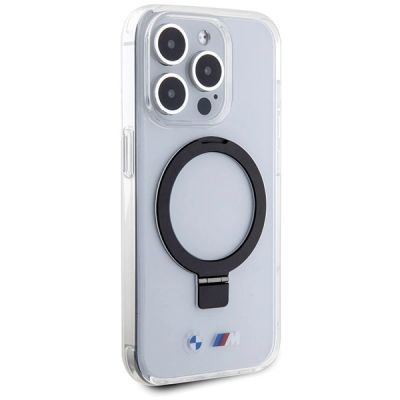 4. BMW Ring Stand M Collection MagSafe case for iPhone 15 Pro Max - transparent