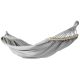 3. GARDEN HAMMOCK 2-PERSON LUXE XXL 250x150CM WITH SPREADER BAR AND COVER GRAY 1031170