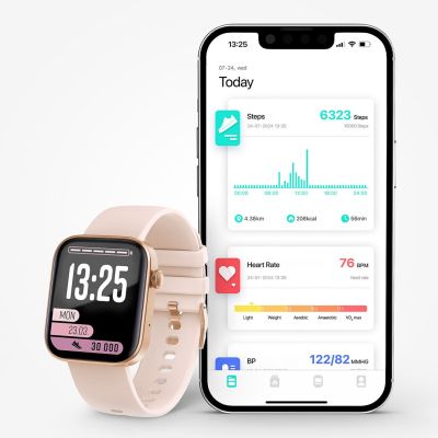 5. LAMAX BCool2 Plus Rose Gold Smart Watch