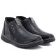 8. Comfortable black women's ankle boots Potocki 25-90349