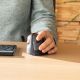 6. Ergonomic R-Go Pele HE left Bluetooth mouse sidabrina