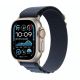 2. Tech-Protect Nylon Pro Strap for Apple Watch (44 / 45 / 46 / 49 mm) - Navy Blue