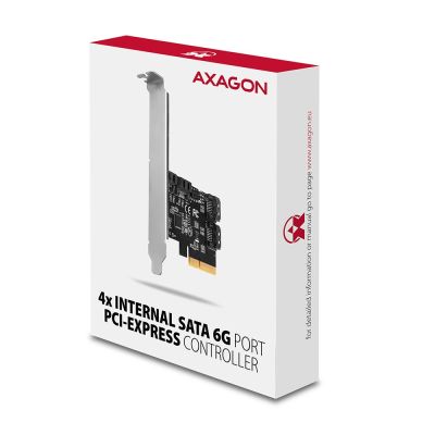 7. Axagon PCES-SA4X4 Internal SATA adapter