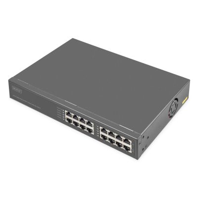 4. Digitus Injector 8-Port Gigabit Ethernet PoE+, 802.3bt, 250W
