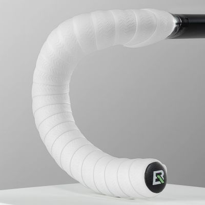 2. Rockbros EVA Handlebar Tape "Power" Pattern - White