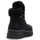 10. Waterproof insulated women's hiking boots in black Rieker 48034-00