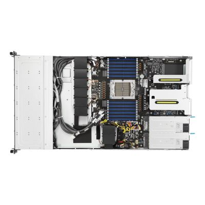 9. Asus Rack Platform (1U) RS501A-E12-RS12U AMD Epyc 9005/9004 (12x NVMe/SATA HS, 2xM.2, 2x1Gbe, IPMI, 1+1 1600W)