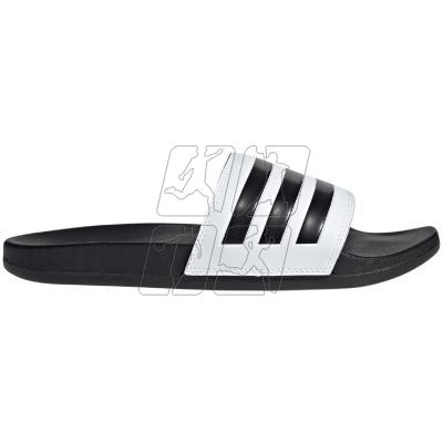 Adidas adilette Comfort Slides flip-flops black and white GZ5893