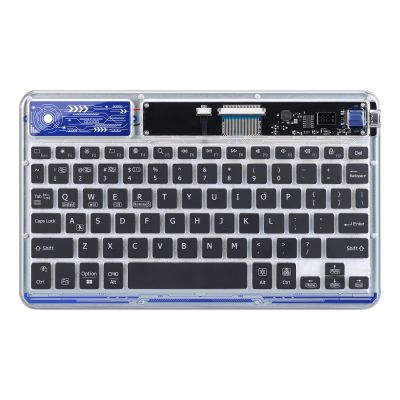 Dux Ducis Keyboard (CK Series) Wireless for Laptop / Tablet / Phone - Transparent