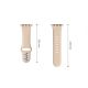 3. Tech-Protect Silicone Strap for Apple Watch 44 / 45 / 46 / 49 mm - Beige