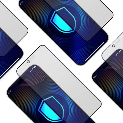 15. 3mk Hardglass Matt Max Privacy Tempered Glass for iPhone 17 Air