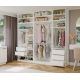 5. 60 OPENO WHITE Top Unit – Shelf for Modular Wardrobe, 60 cm, for Bedroom