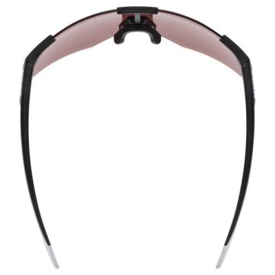 2. Uvex Pace Perform CV Multisports Glasses Unisex Half-Rim Black