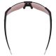 2. Uvex Pace Perform CV Multisports Glasses Unisex Half-Rim Black