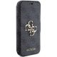 4. Guess 4G Metal Logo case for iPhone 15 Pro - gray