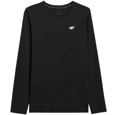 2. Men's 4F Longsleeve T-shirt M611 deep black 4FWMM00TLONM611 20S