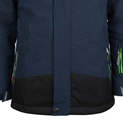 4. Trollkids Kids Norefjell Jacket for girls/boys, waterproof, navy blue (132-100)