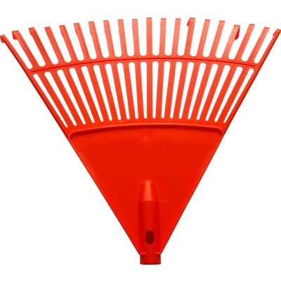 9. GARDEN RAKE FOR LEAF ORANGE L
