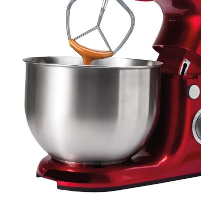 23. ELDOM WRK1250 SHEF PLANETARY ROBOT, 800W, TRY ATTACHMENTS FOR WHIPPING, MIXING, KNEADING, METAL BOWL 5 L 8 SPEEDS + PULSE