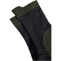 Green UNI ODLO PERFORMANCE MERINO TRAIL Crew Socks