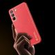 9. Dux Ducis Yolo elegant cover made of ecological leather for Samsung Galaxy S22 + (S22 Plus) red