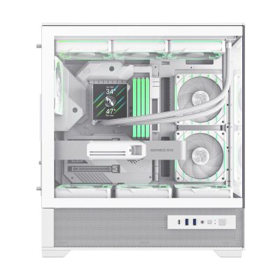 8. GameMax VISTA 2 AW Midi Tower White
