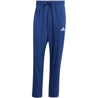 2. Men's adidas Essentials 3-Stripes Stanford Open Hem Pants Blue JE6400