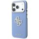 2. Guess Smooth & Big Strass Logo Case for iPhone 18 Pro / 17 Pro - Blue