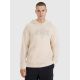Men's sweatshirt with hood, open, 4F 4FRSS25TSWSM2201-12S