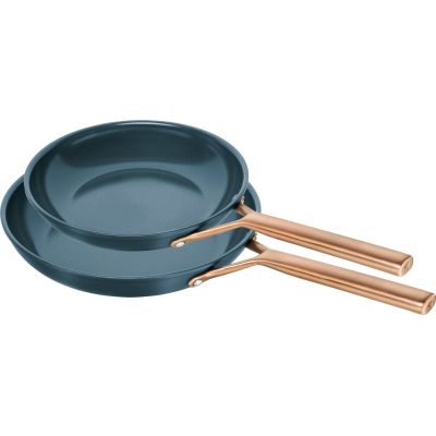 ZWILLING MILANO Set of 2 blue frying pans