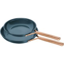 ZWILLING MILANO Set of 2 blue frying pans