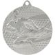 9. Silver medal - karate - steel medal