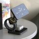 6. Zens Aluminum Series 3 in 1 Magnetic Wireless Desktop Charger Pro 3+ Watch with Power Supply