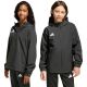 9. adidas Entrada 26 All Weather Kids Jacket Black JZ9104